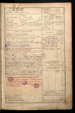 Pichon, André Albert Marie