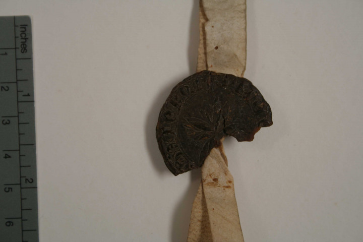 Meslenie, fille de Philippe de Pois, donne des rentes sur une maison dans la basse rue Saint-Gilles pour entretenir une lampe ardente sur l'autel Saint-Laurent