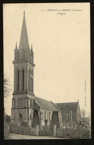 Epinay-sur-Odon. - Eglise