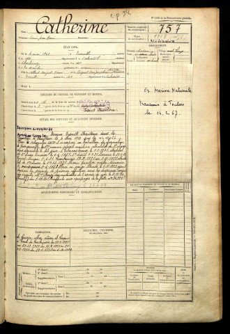 Catherine, Louis Jean Henri