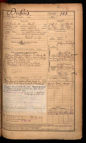 Dubois, Désiré Auguste Ernest