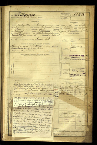 Diligence, Etienne Achille Arnaud