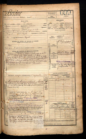 Briône, Joseph Alcindor Urbain