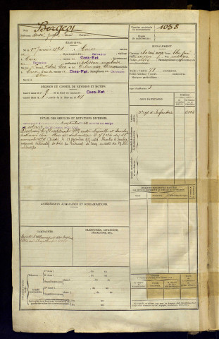 Bergeot, André Virgile Louis