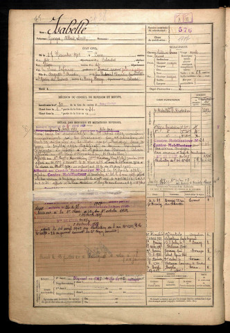 Isabelle, Georges Albert Louis