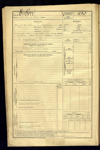 Aubrée, Pierre François Gustave