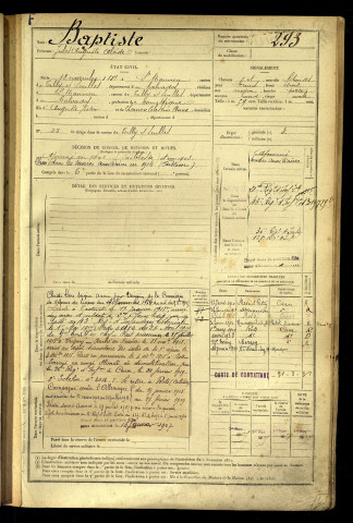 Baptiste, Jules Auguste Alcide