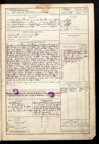 Devaux, Louis Alexandre Jules Maurice