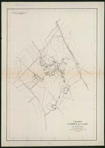 Plans topographiques de Cambes-en-Plaine