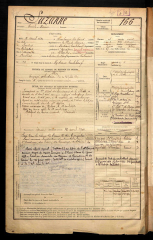 Suzanne, Emile Xavier