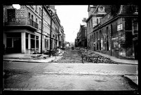 Vue de la rue au Char en cours de réfection (photos n°535, 545, 530, 1296, 537, 540 et 987)