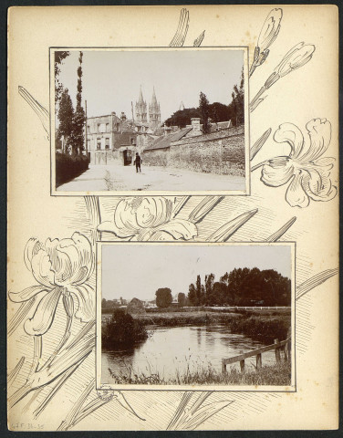 Le Grand Cours (photos n°11 à 14 ; 80) et la Prairie de Caen (photo n°35)