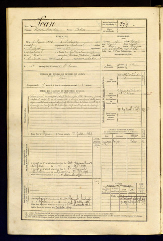 Jean dit Patin, Victor Amédée