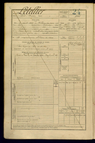 Letellier, Louis Marie