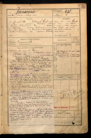 Jeansonnie, Gustave Alcide