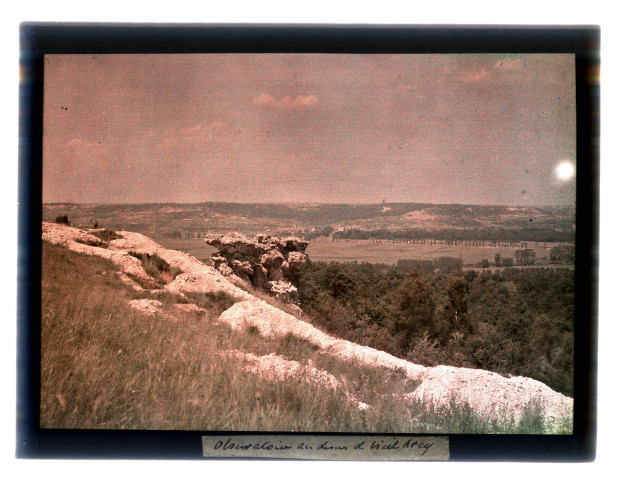 Autochromes de paysages normands