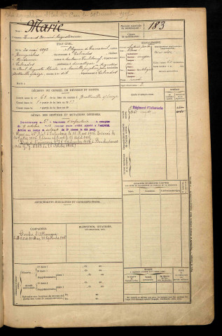 Marie, Fernand Bernard Auguste