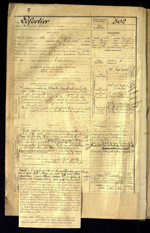 Lefortier, Gabriel Charles