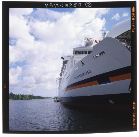 Canal de Caen à la mer et port de Caen 1970.