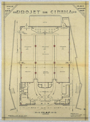 Chapelle Saint-Paix, Cinema Eden, Cinema Majestic, Clinique Saint-Pierre, Ecole des Beaux-Arts, Eglise de la Trinité