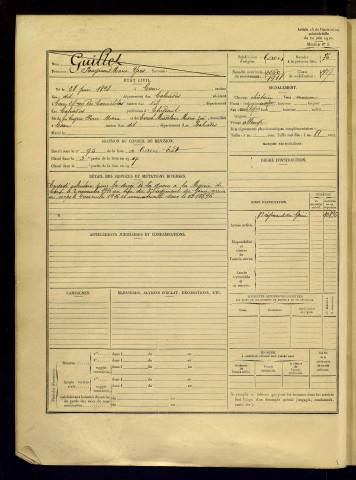 Guillet, Raymond Marie Yves