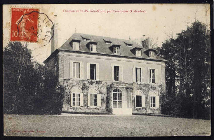 Saint-Pair-du-Mont : Château