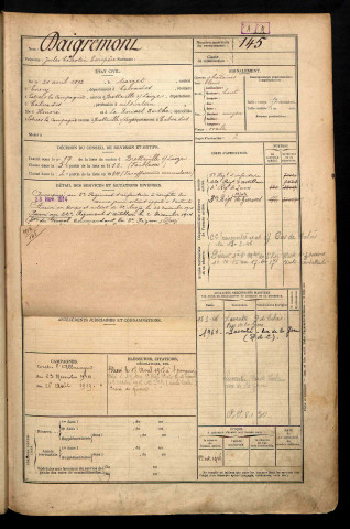 Daigremont, Jules Célestin Exupère