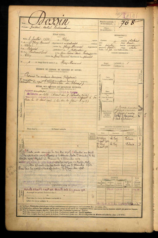 Dossin, Frédéric Martial Ferdinand