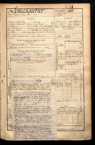 Lemasquerier, Fernand Pierre Aimé