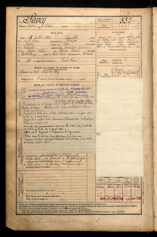 Savey, Sosthène Albert