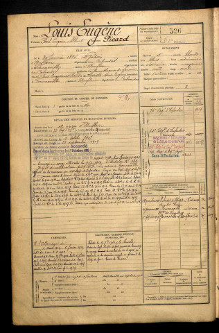 Louis Eugène dit Picard, Paul Eugène Albert