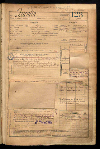 Quentin, Louis Albert