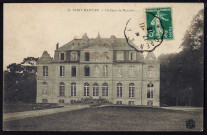 Saint-Manvieu : Château de Marcelet (n°1) Eglise (n°2) Le Bourg (n°3)