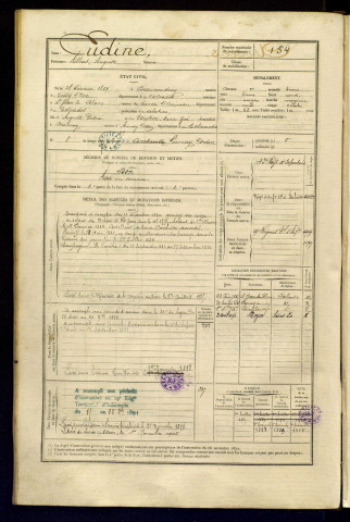 Eudine, Albert Auguste