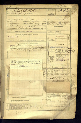 Lapersonne, Charles Alphonse Gustave