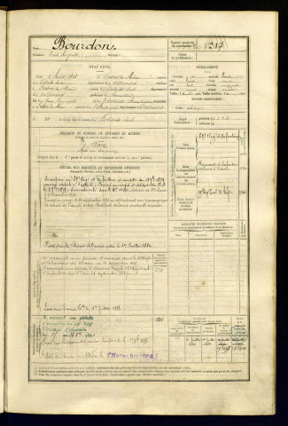 Bourdon, Louis Auguste