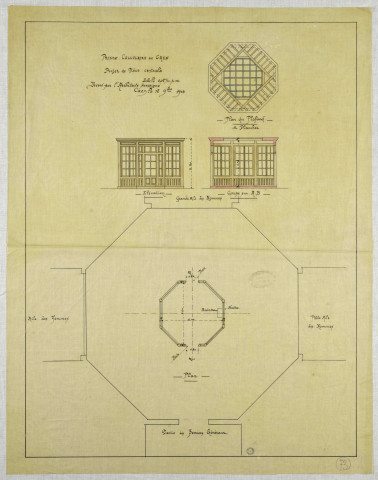 Projet de pièce centrale