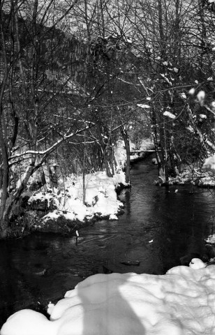 Paysages enneigés, pommiers en fleurs, chrysanthèmes du monument aux morts du jardin public de Falaise (photos n°1083 à 1099)
