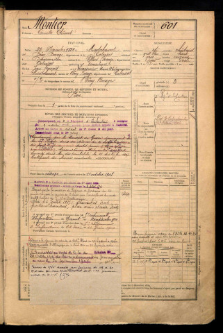 Montier, Camille Clément