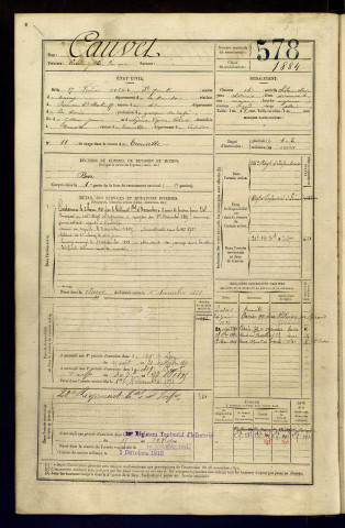 Cauvet, Victor Gilles François