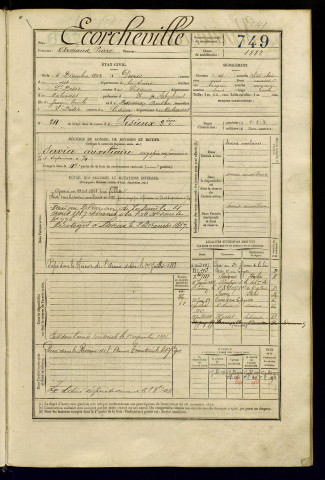 Ecorcheville, Armand Pierre