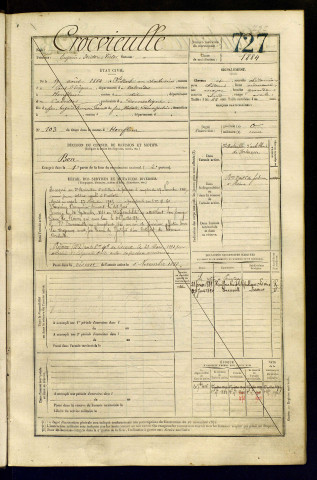 Crocvieulle, Eugène Isidore Victor