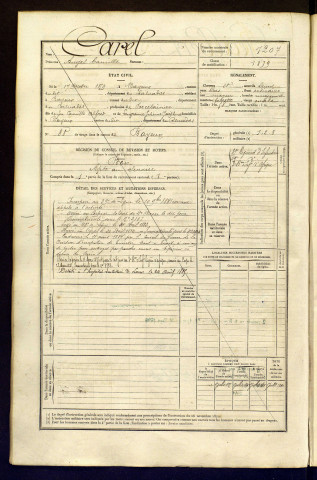 Carel, Angel Camille