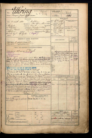 Uhring, François Joseph Alphonse