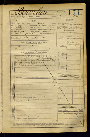 Beauclair, Emile Eugène Isidor