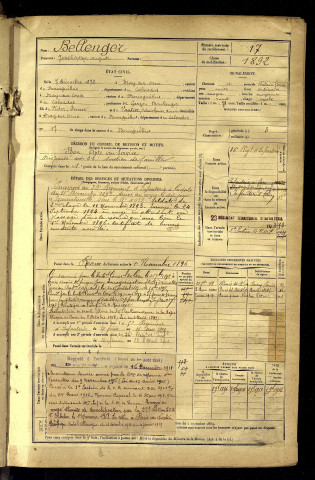 Bellenger, Joseph Octave Auguste