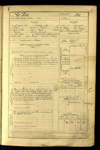 Le Fort, Jules Fernand Emile