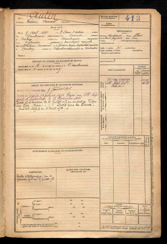 Autin, Frédéric Armand