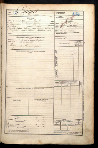 Cuignet, André Louis Marie