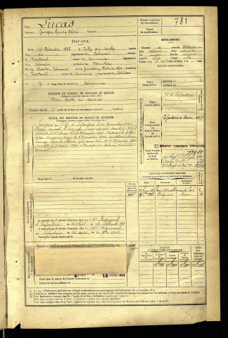 Lucas, Georges Louis Désiré